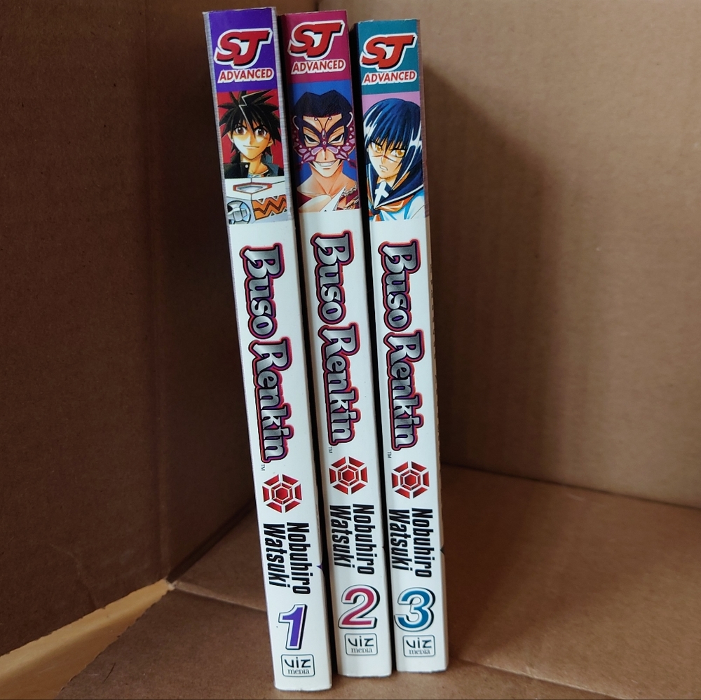 Manga: Buso Renkin vol 1-3